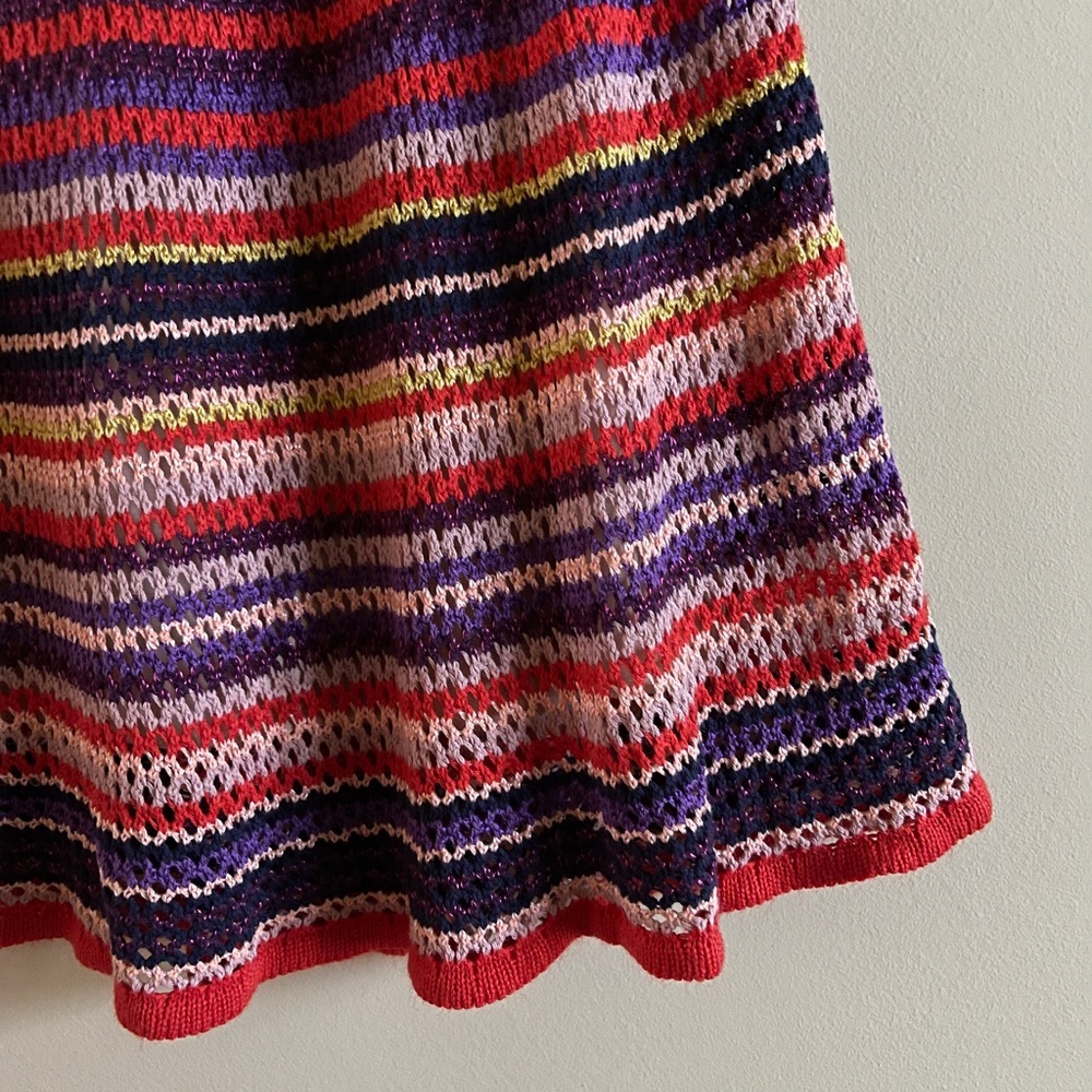 CECILIA PRADO Katie Knit Mini Skirt Multicolored Sz XL - Picture 4 of 6